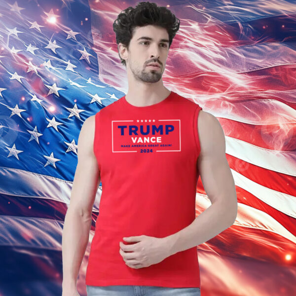 Hulk Hogan Red Tank Top Shirt,Trump Vance 2024