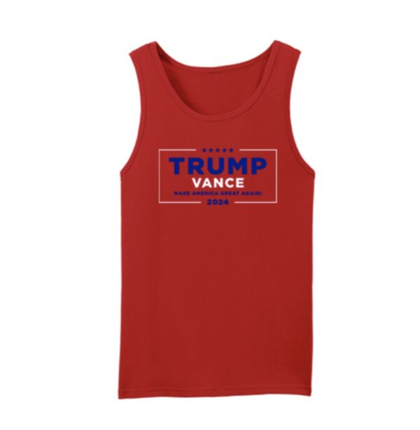 Hulk Hogan Trump Vance Red Tank Top