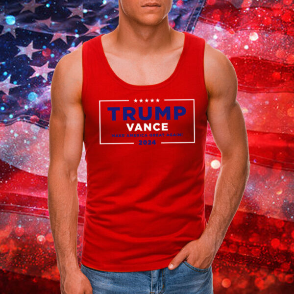 Trump Vance 2024 Red T-Shirt3