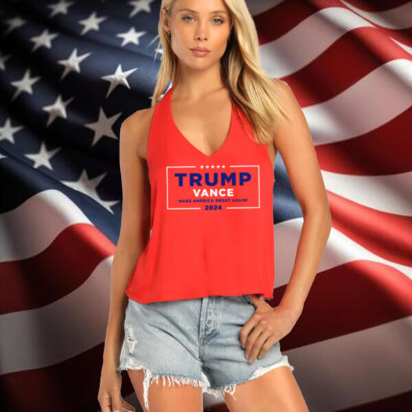 Trump Vance MAGA 2024 Red Shirt Tank Top 1