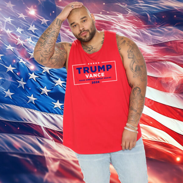 Trump Vance MAGA 2024 Red Shirt Tank Top