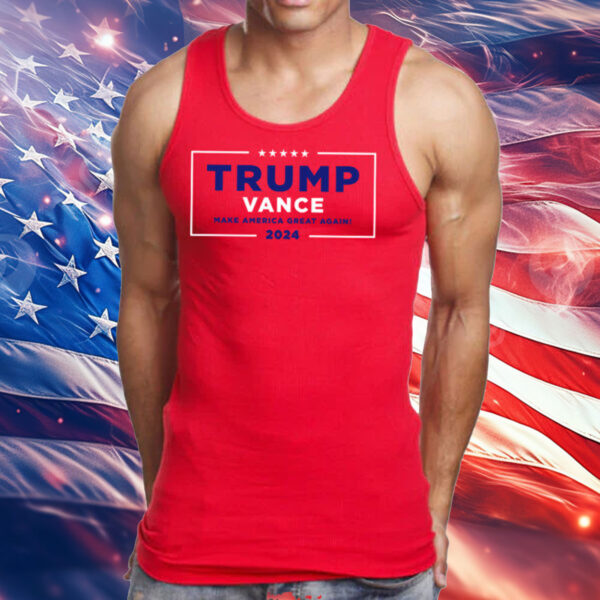 Trump Vance MAGA 2024 Red Tank Top1