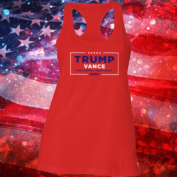 Trump Vance MAGA 2024 Red Tank Top,Trump Super Hero1