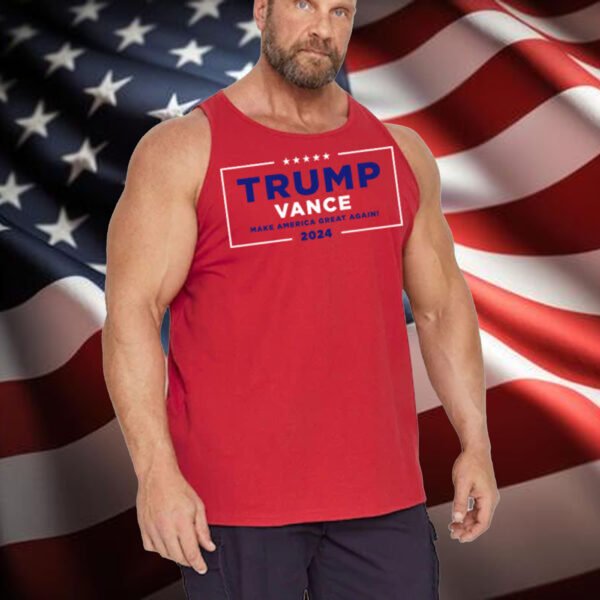 Trump Vance Make America Great Again Red Tank Top Shirt,Hulk Hogan Rips Off Shirt Calls Trump His Hero2