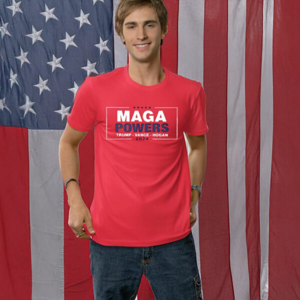 Hulk Hogan Maga Powers Trump Vance Hogan 2024 Shirt