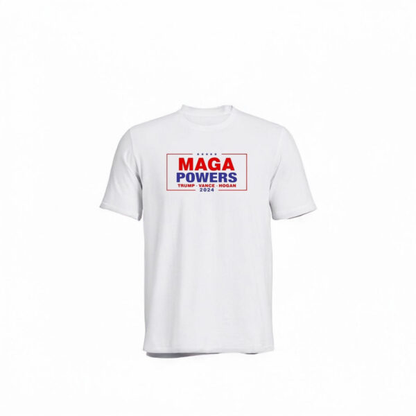 Hulk Hogan Wearing Maga Powers Trump Vance Hogan T-Shirt